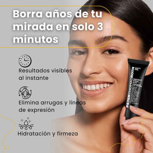PETER THOMAS ROTH® - ELIMINA PATAS DE GALLO, BOLSAS EN PÁRPADOS Y ARRUGAS