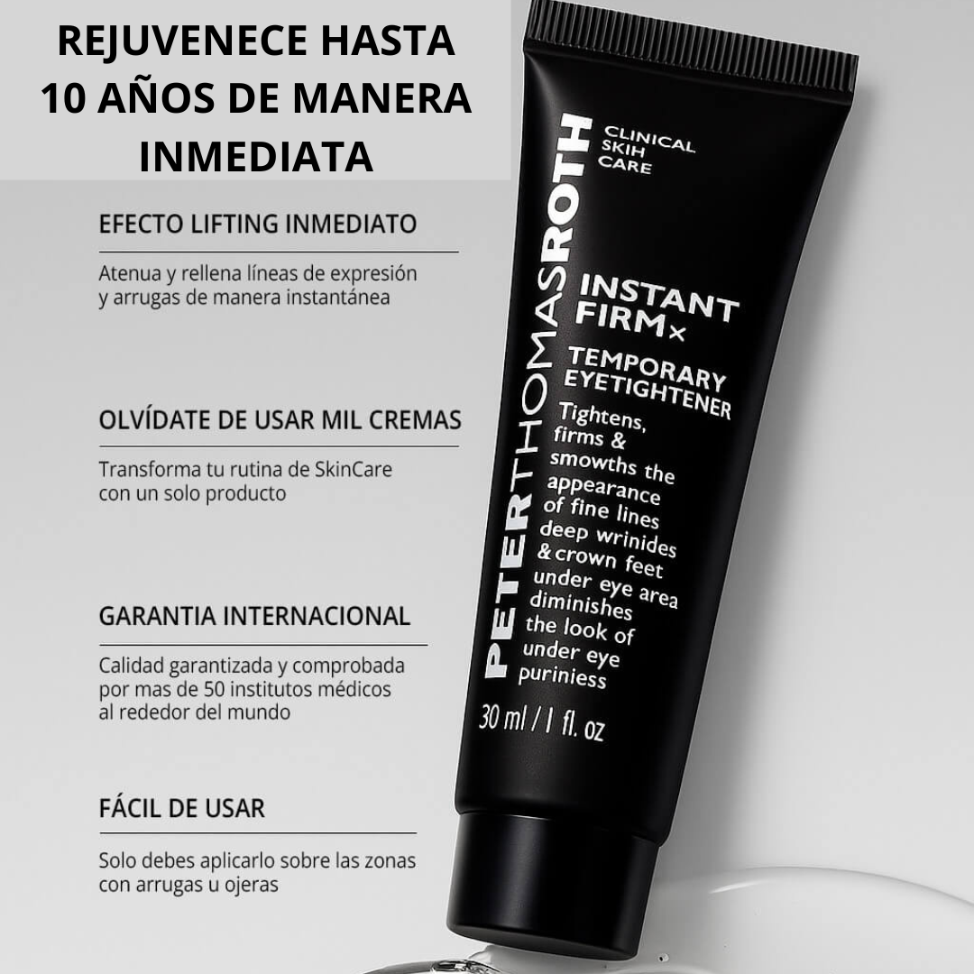 PETER THOMAS ROTH® - ELIMINA PATAS DE GALLO, BOLSAS EN PÁRPADOS Y ARRUGAS