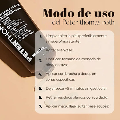 PETER THOMAS ROTH® - ELIMINA PATAS DE GALLO, BOLSAS EN PÁRPADOS Y ARRUGAS
